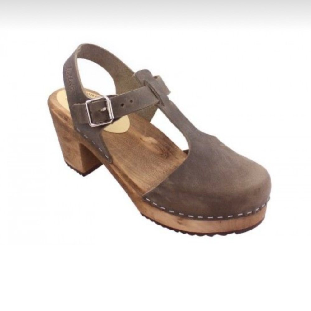 Lotta From Stockholm Taupe Oiled Nubuck material NEW